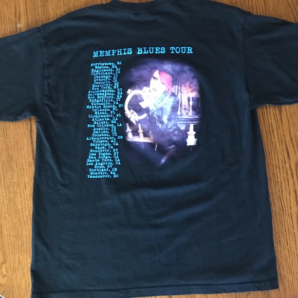 Cyndi Lauper Memphis Blues Tour Concert Tee - Picture 2 of 5